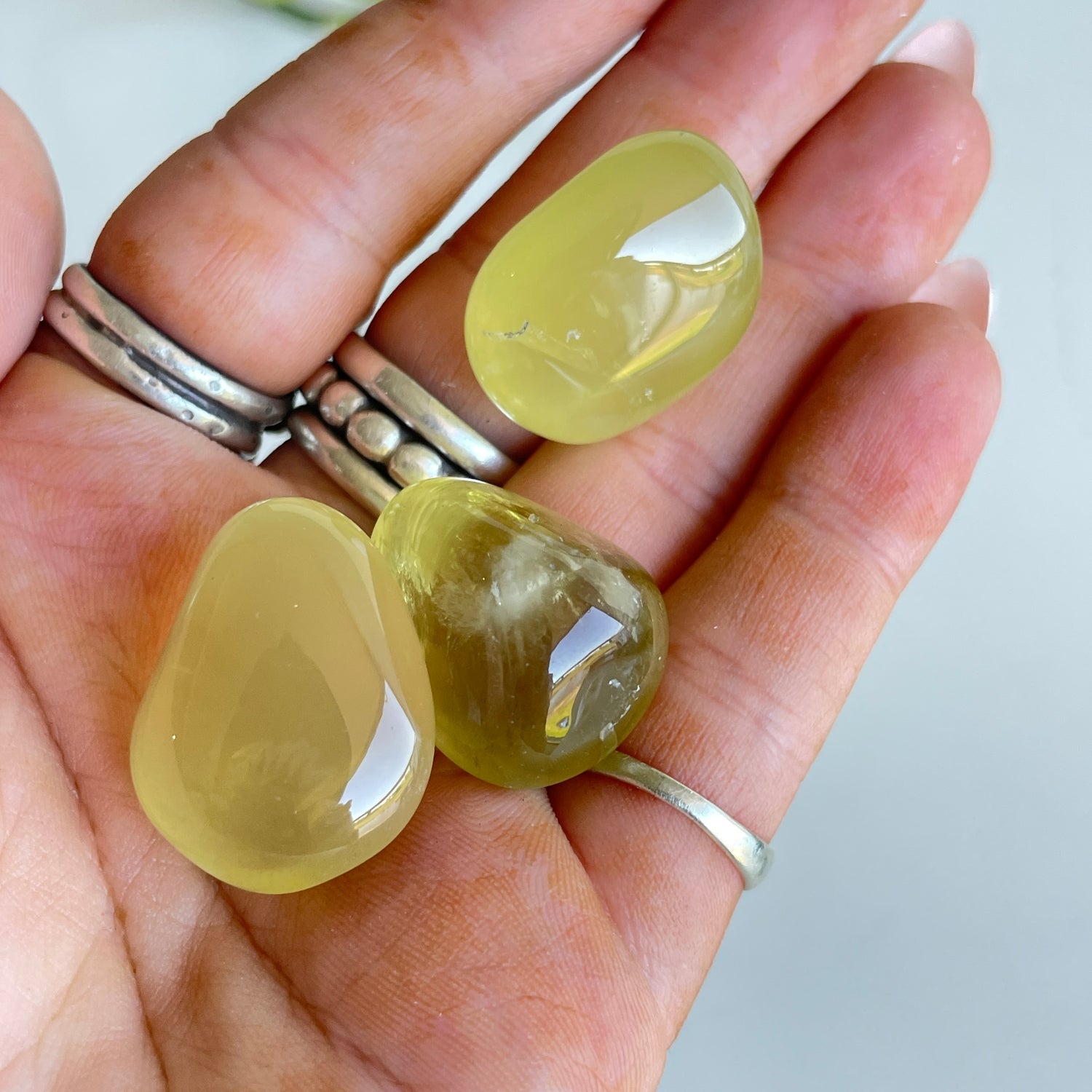 Lemon Quartz Tumble
