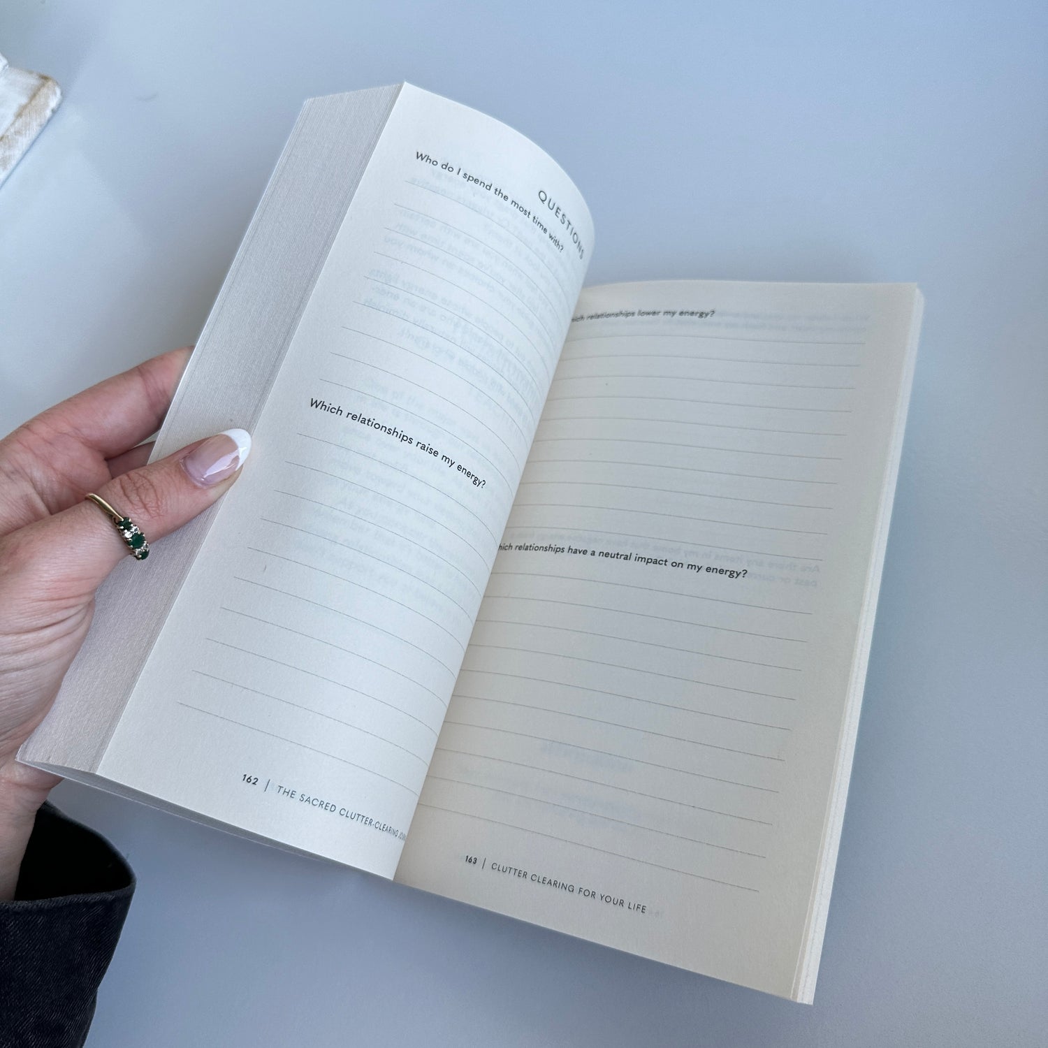 The Sacred Clutter Clearing Journal Denise Linn