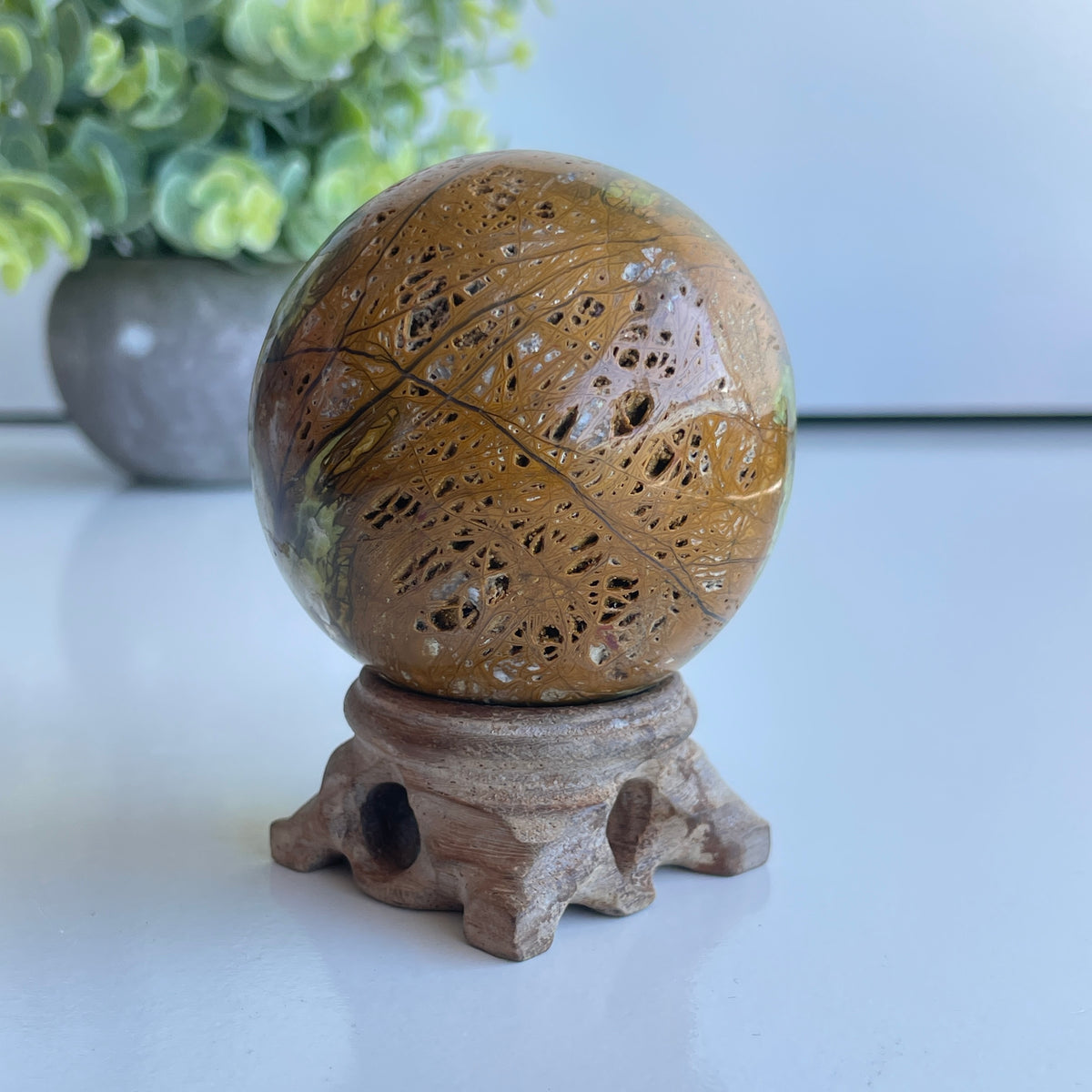 Green Opal Sphere 6cm
