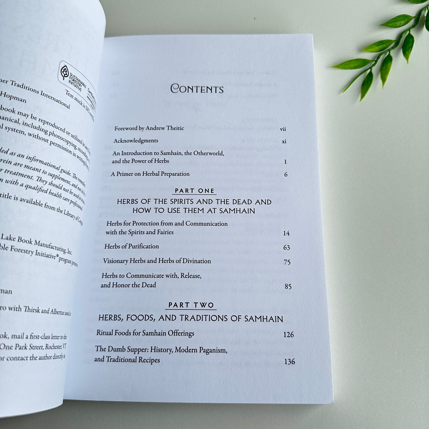 The Sacred Herbs Of Samhain Ellen Evert Hopman