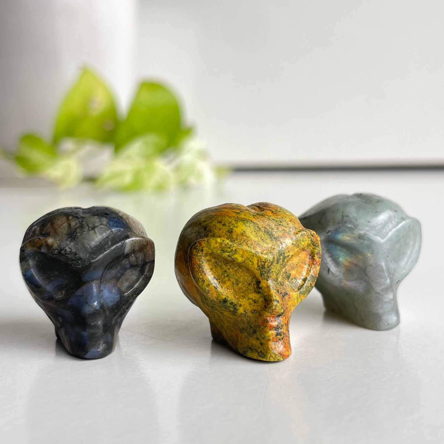 Crystal Alien Head Small