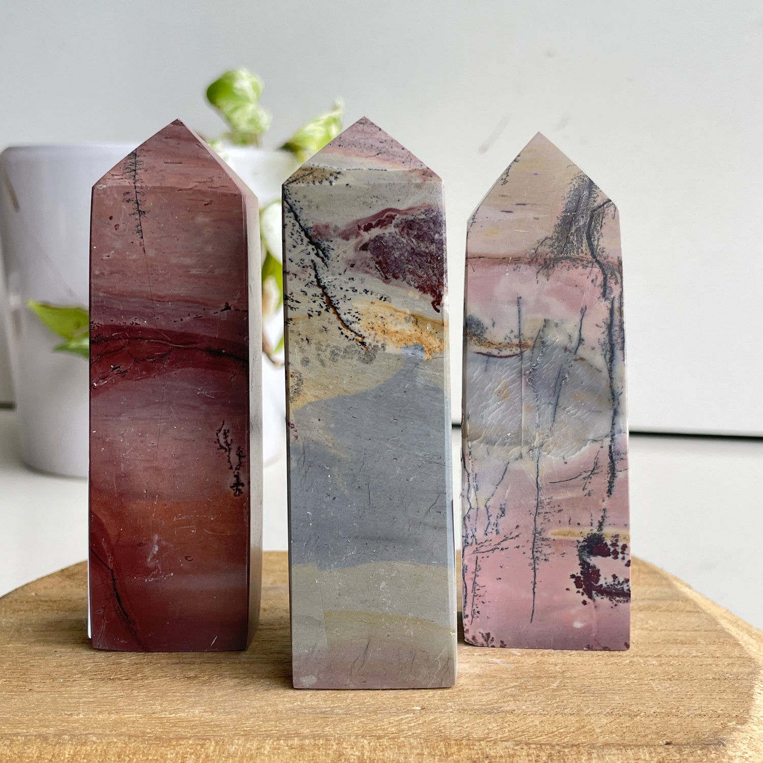 Scenic Jasper Obelisk Assorted
