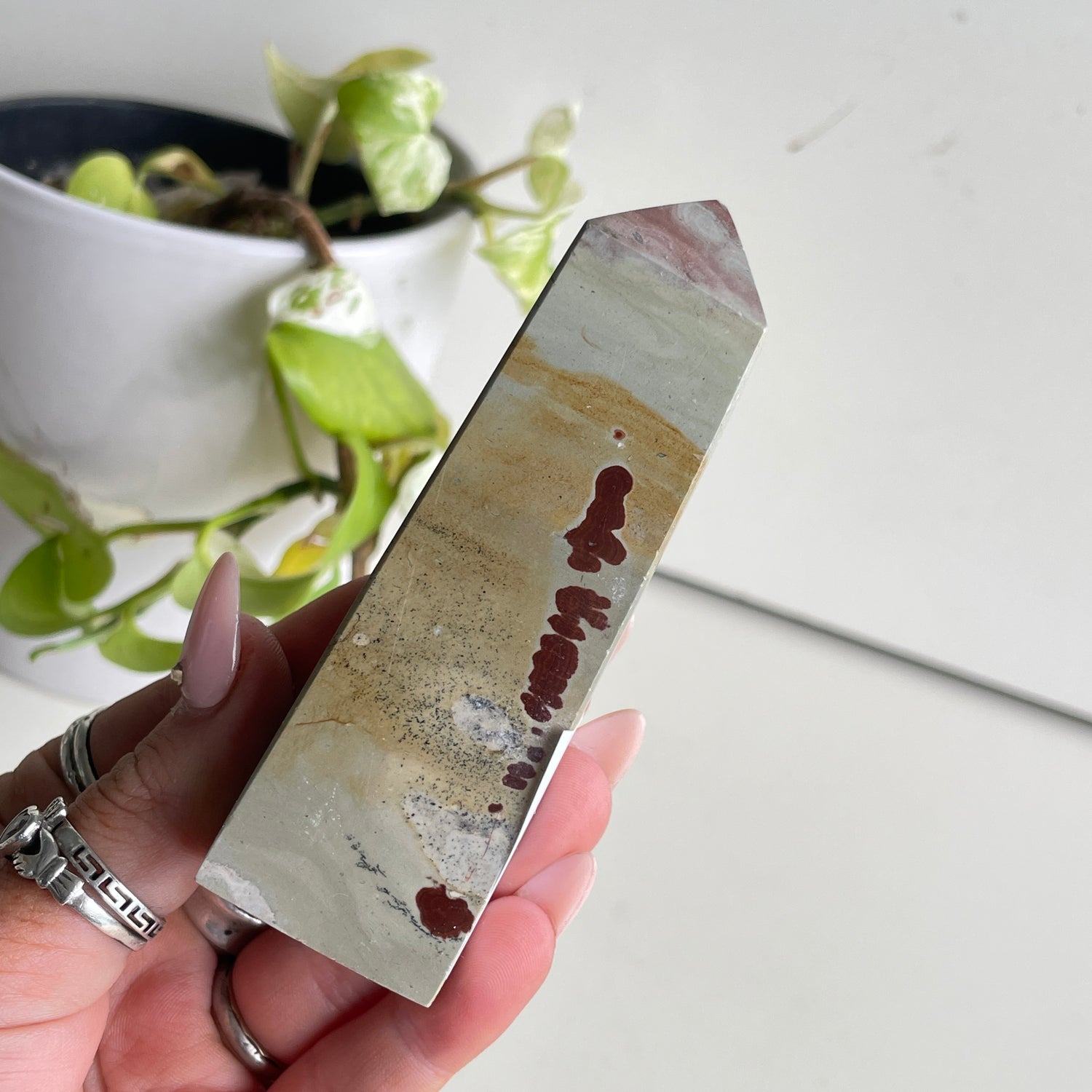 Scenic Jasper Obelisk Assorted