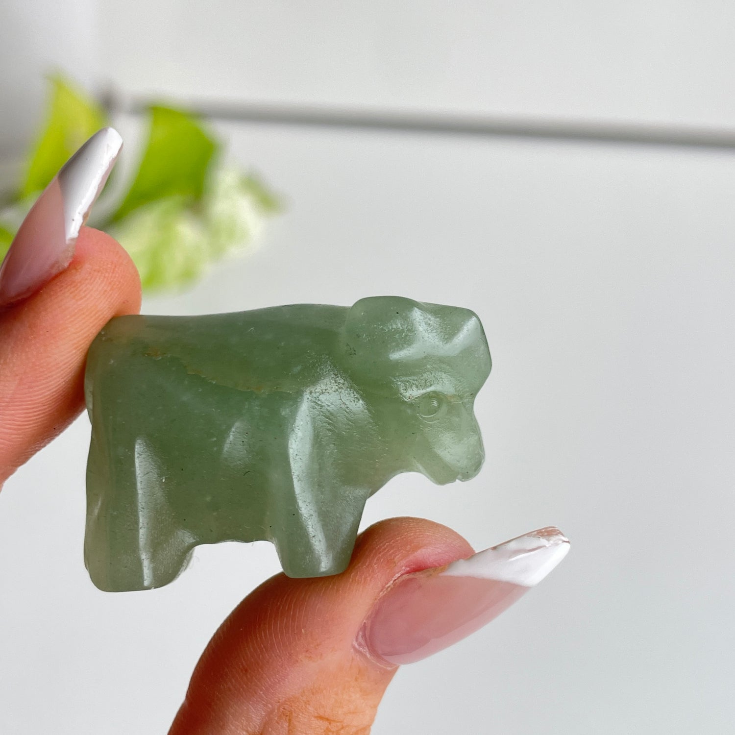 Crystal Standing Cow