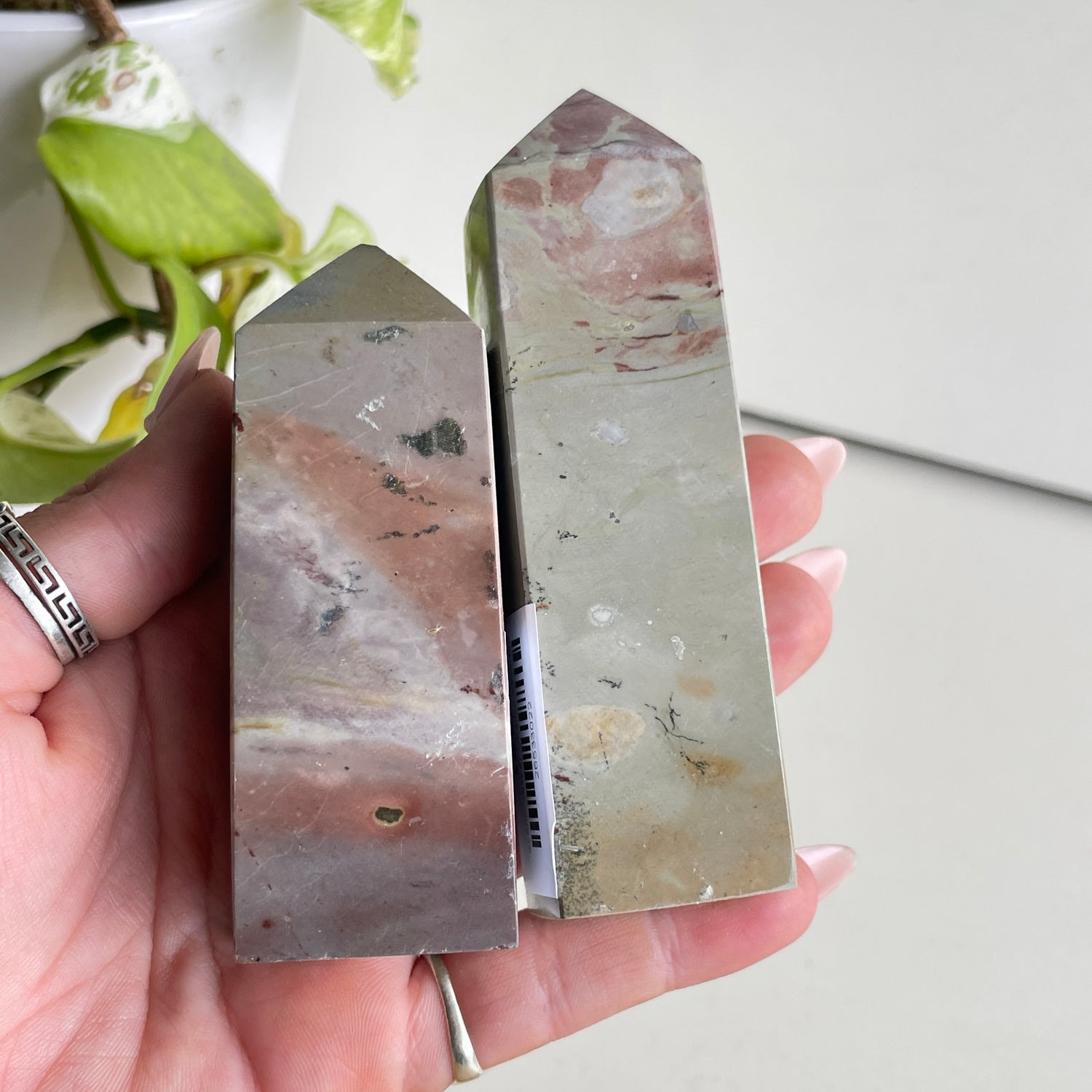 Scenic Jasper Obelisk Assorted