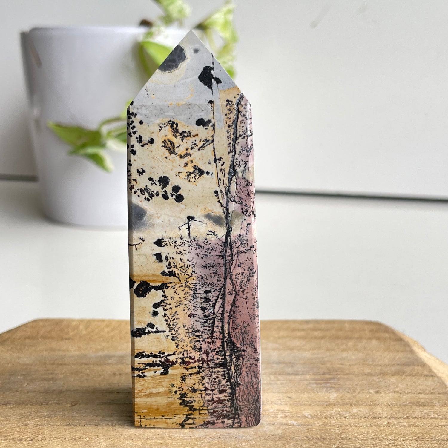 Scenic Jasper Obelisk 10.1cm