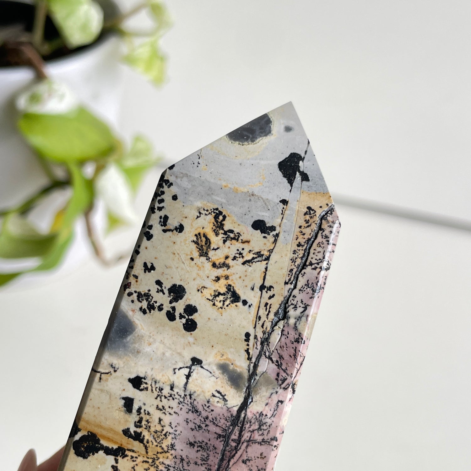 Scenic Jasper Obelisk 10.1cm