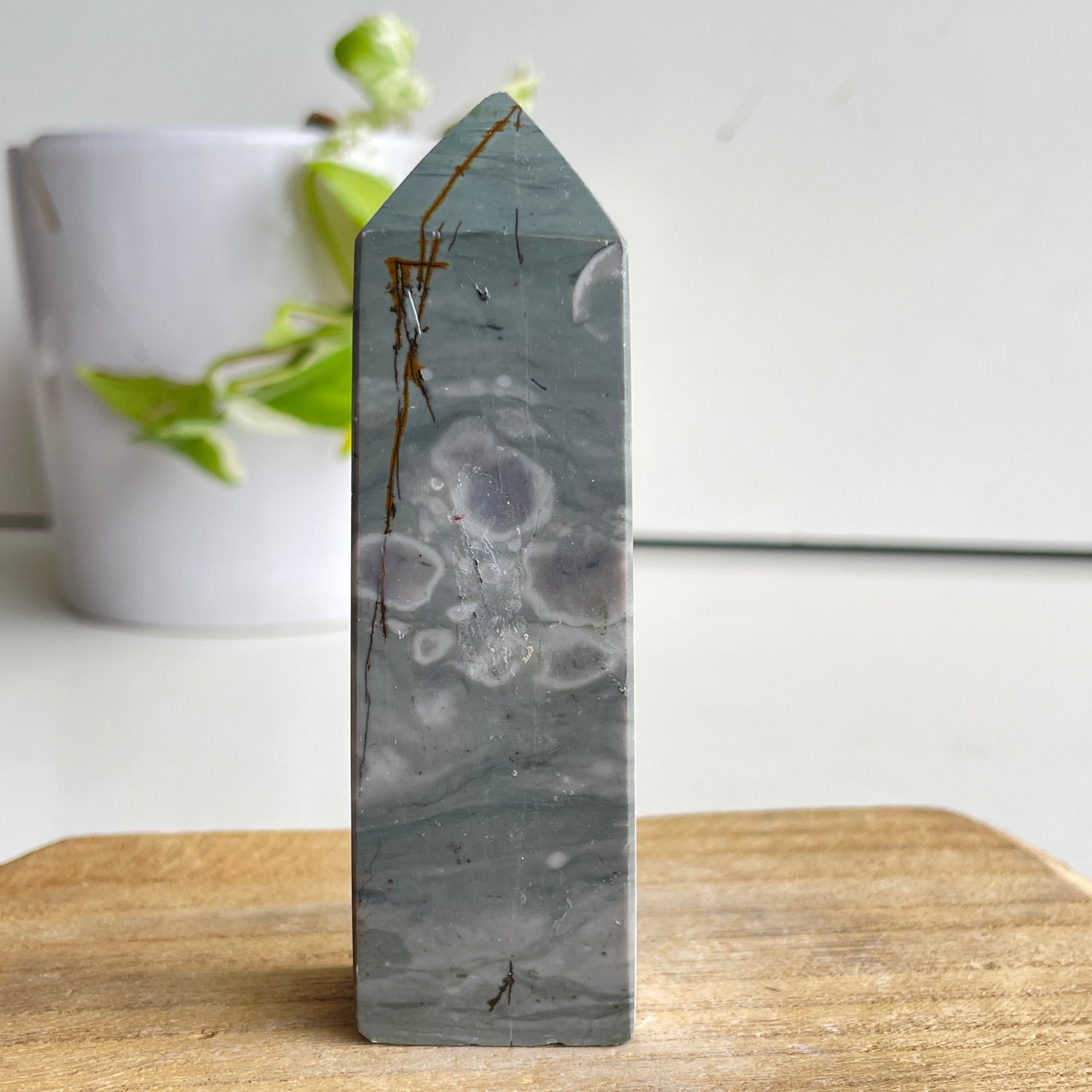 Scenic Jasper Obelisk 9.6cm