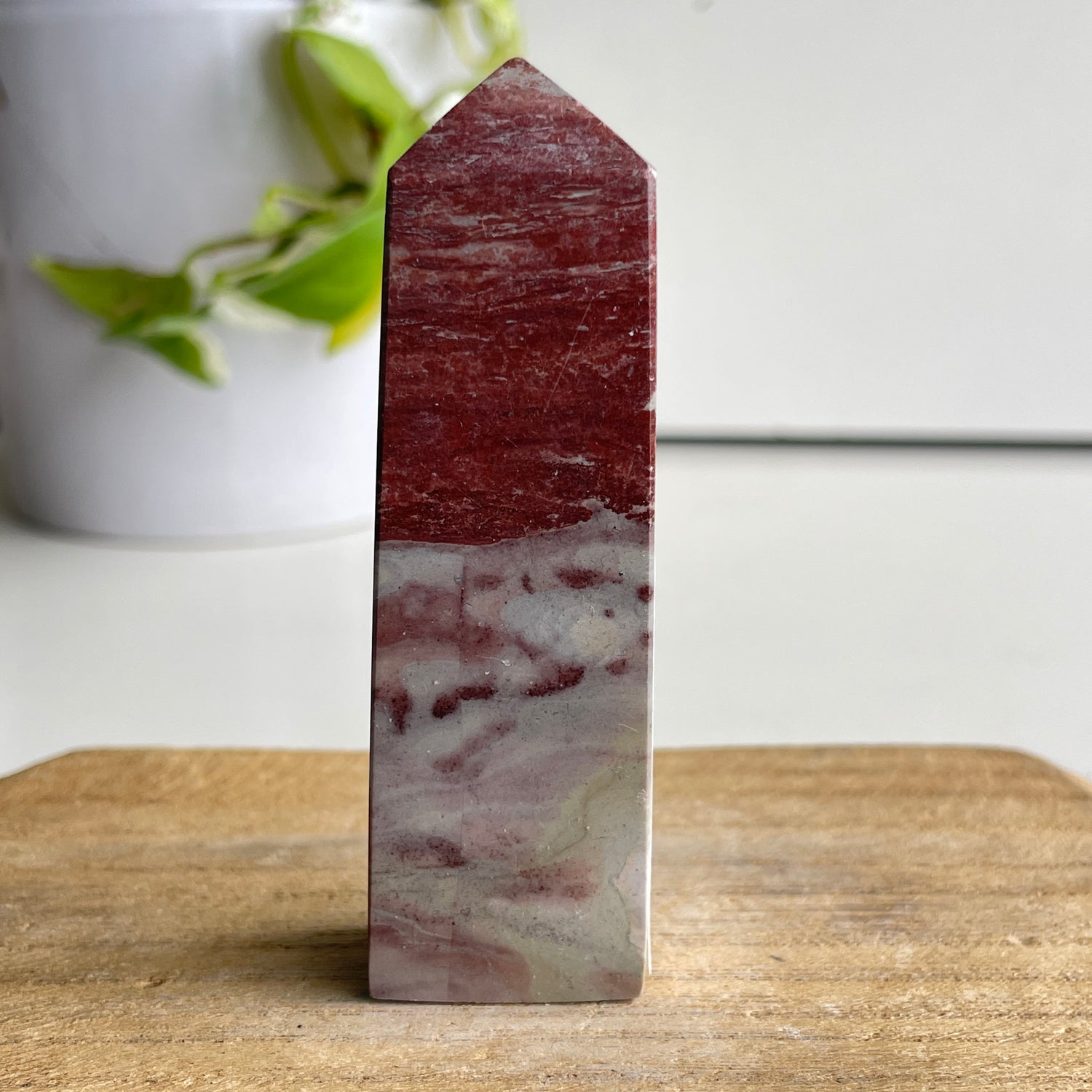 Scenic Jasper Obelisk 8.8cm