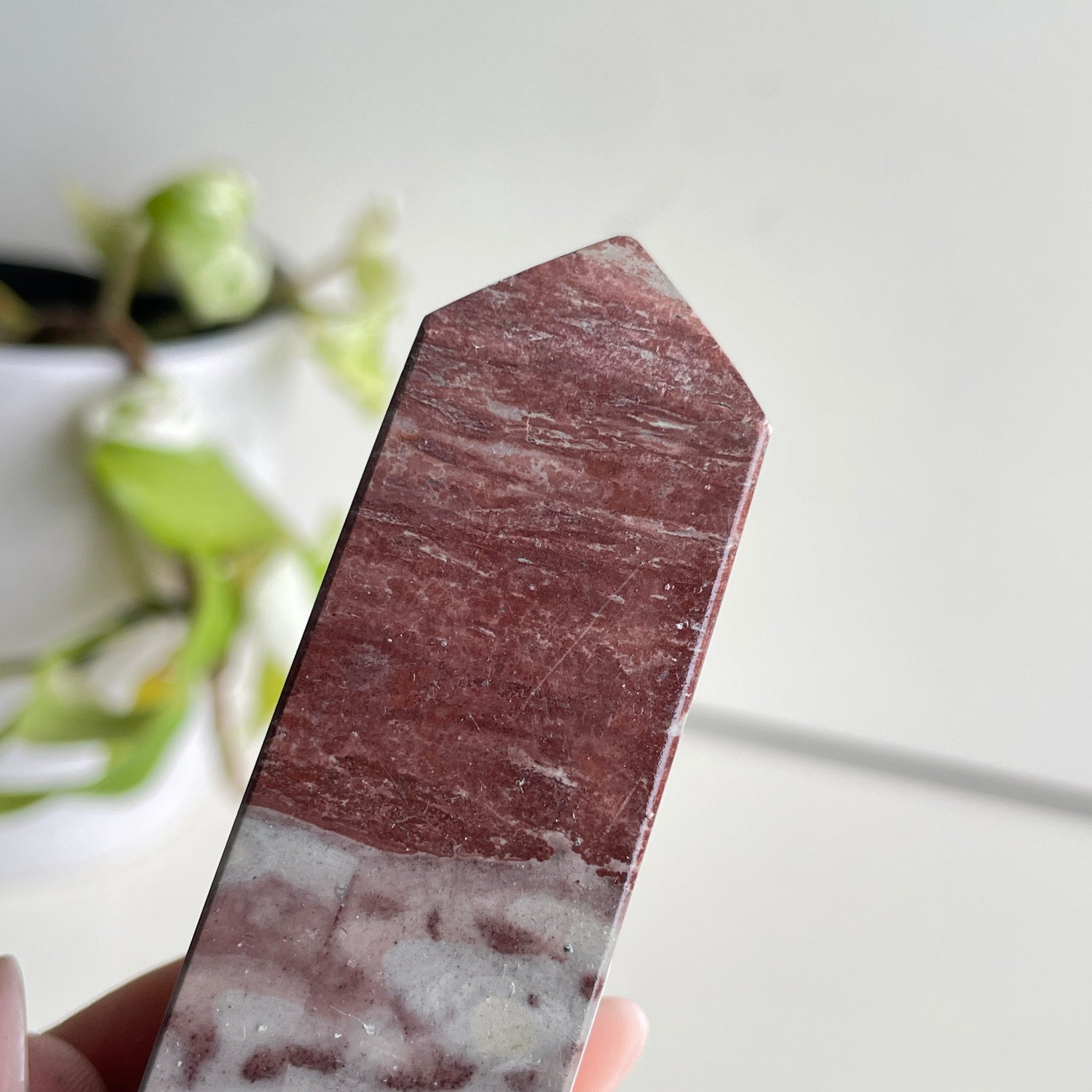 Scenic Jasper Obelisk 8.8cm