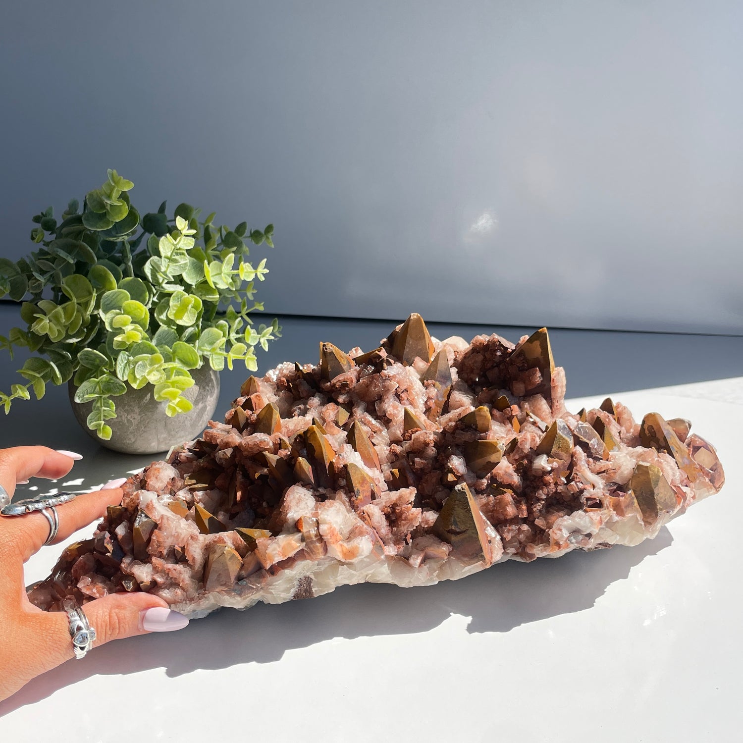 Dog Tooth Calcite Cluster 5.260kg