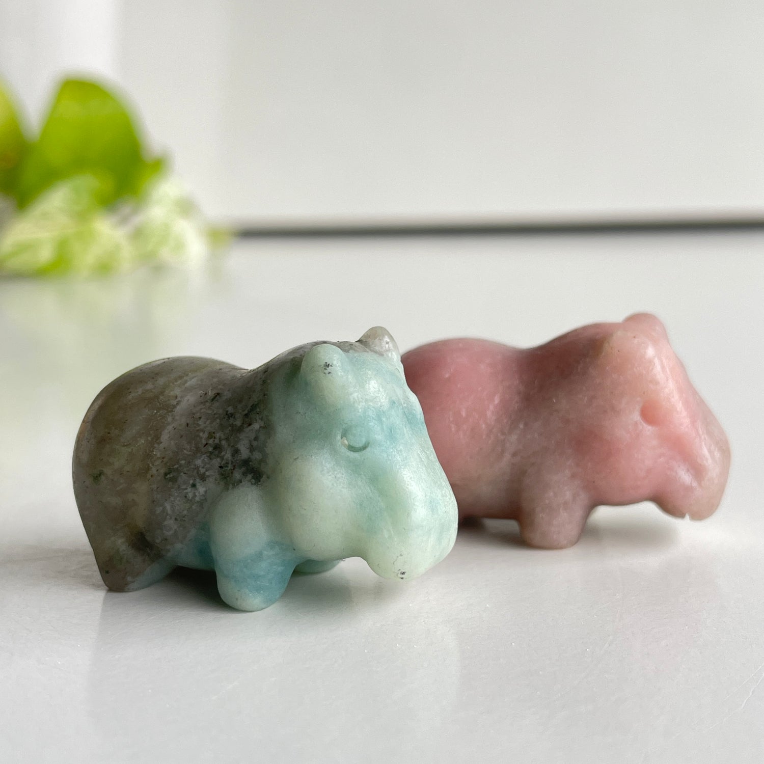 Crystal Hippo Small