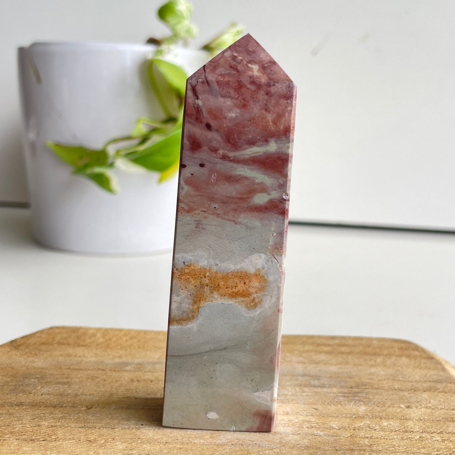 Scenic Jasper Obelisk 9.8cm