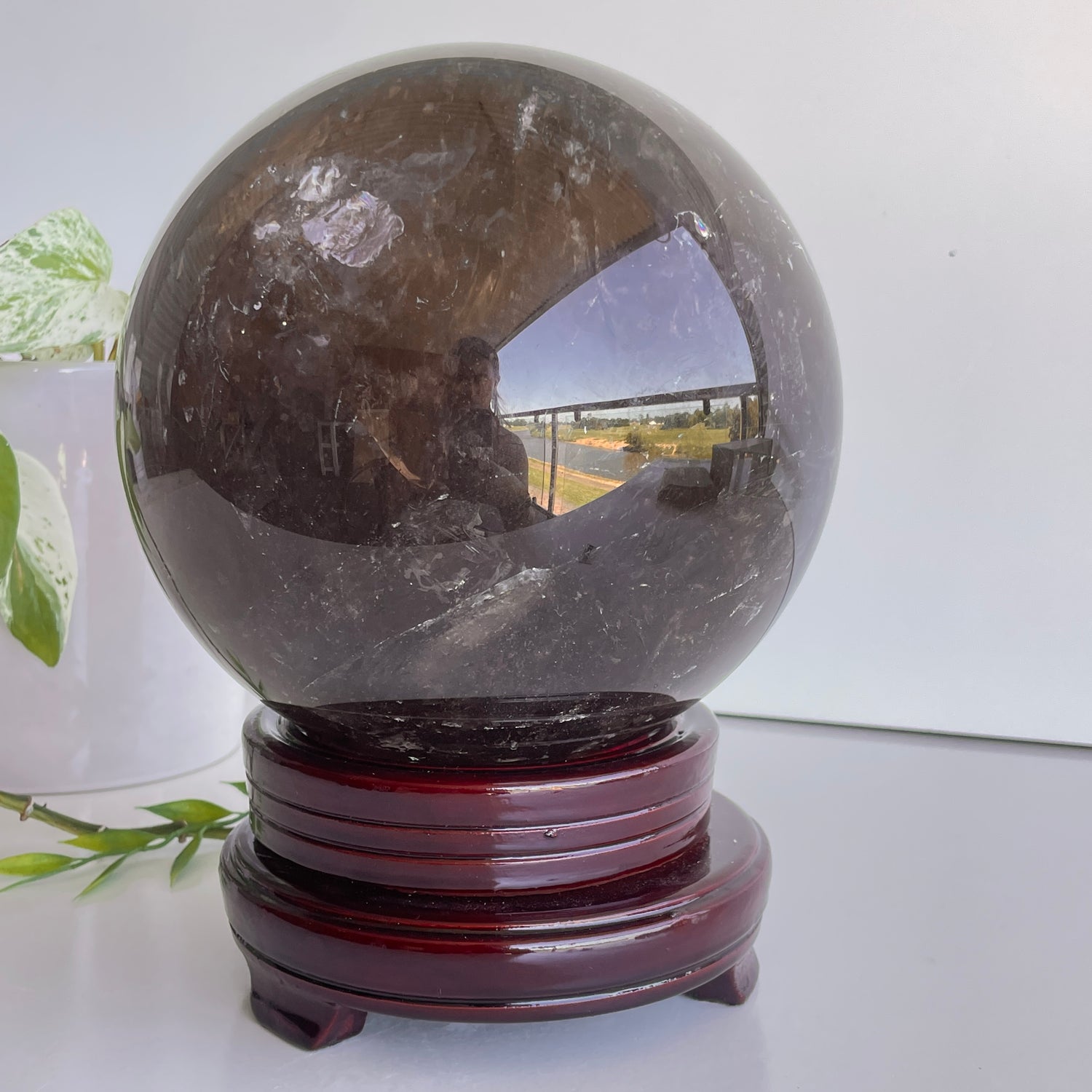 Smoky Quartz Sphere 16.8cm