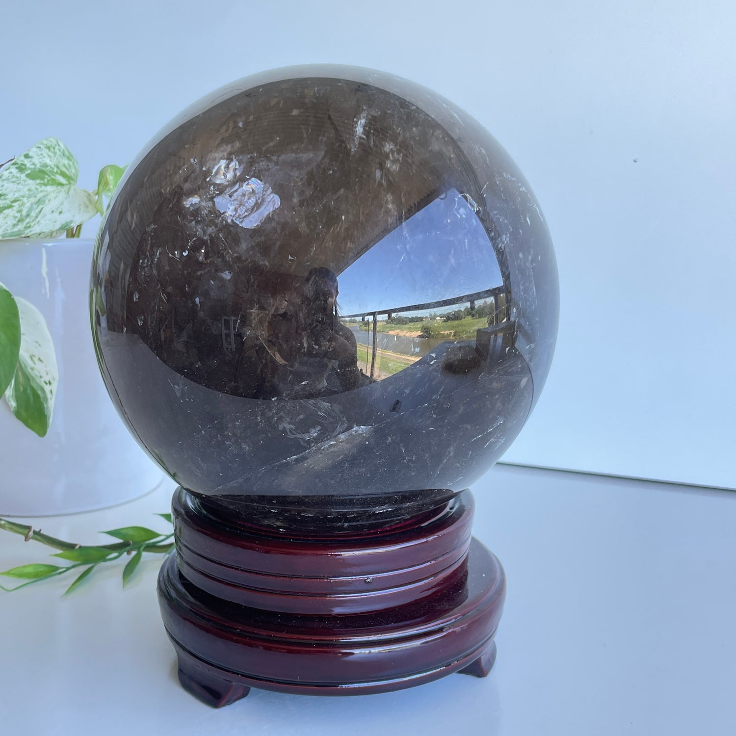 Smoky Quartz Sphere 16.8cm