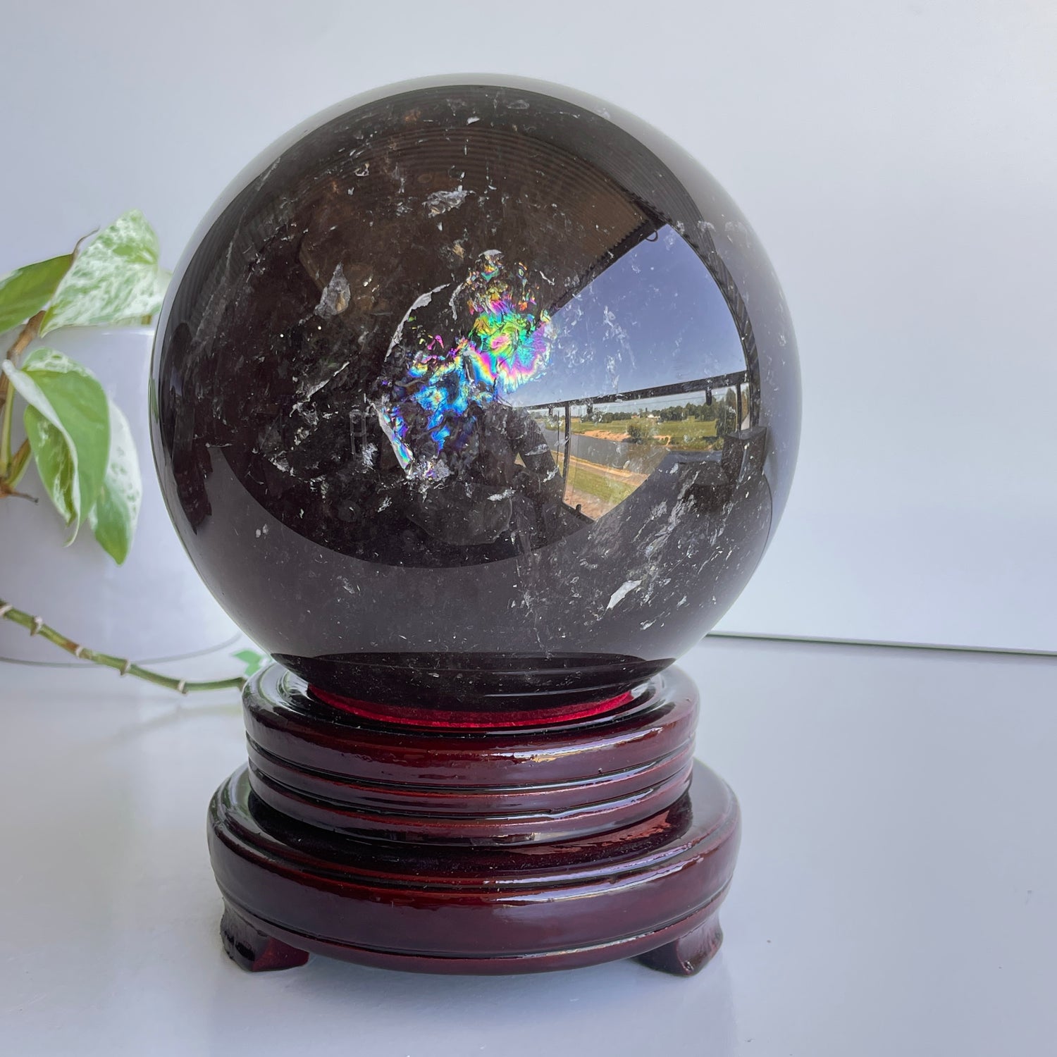 Smoky Quartz Sphere 16cm