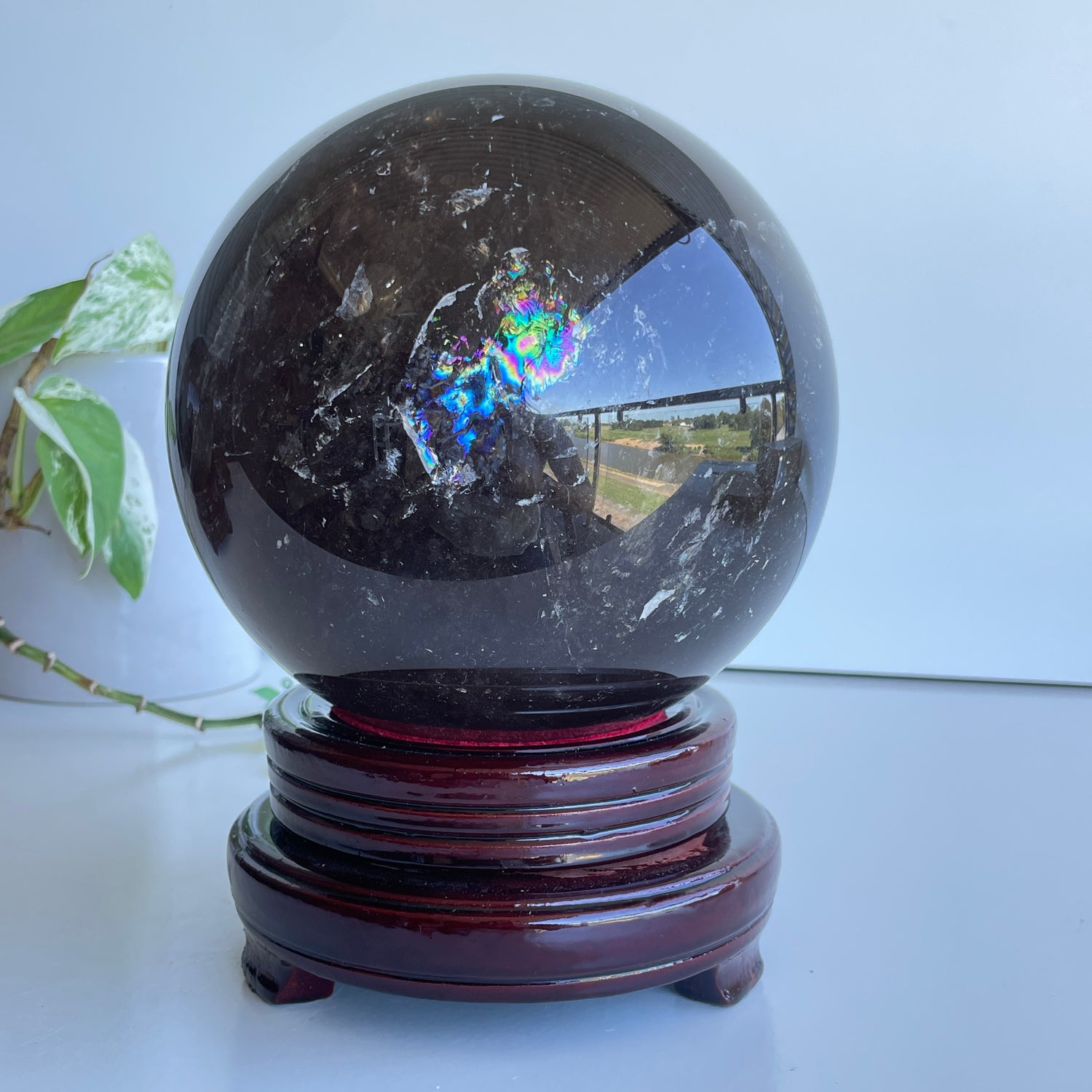 Smoky Quartz Sphere 16cm