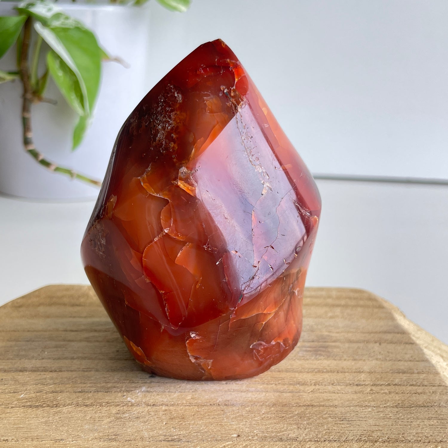 Carnelian Flame 10cm