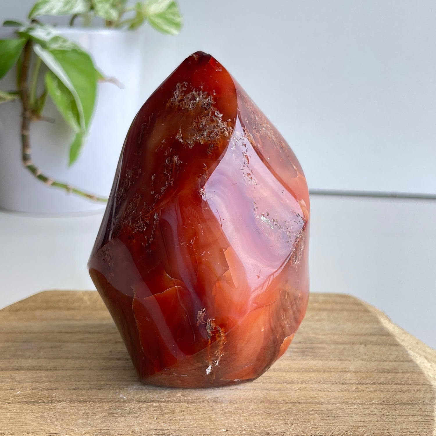 Carnelian Flame 10cm