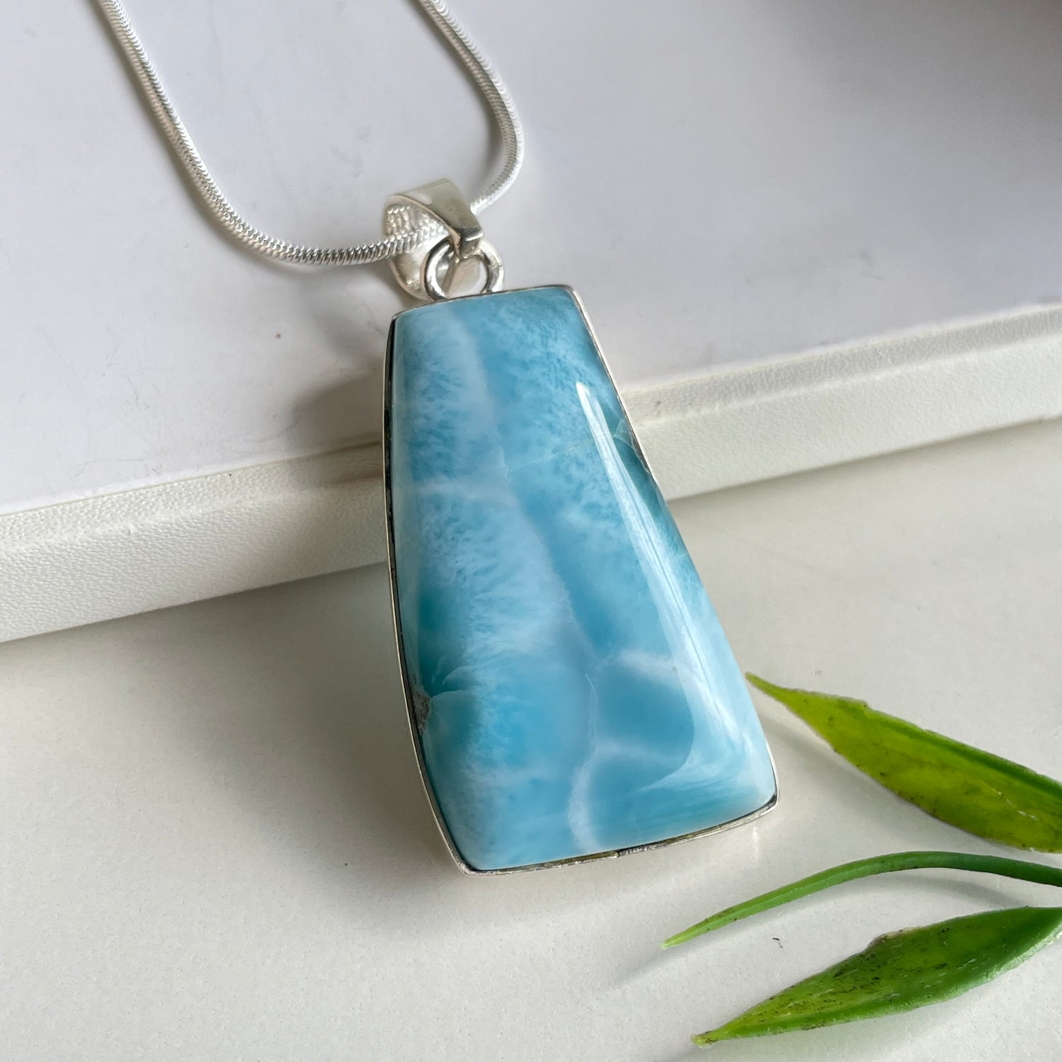 Larimar Pendant