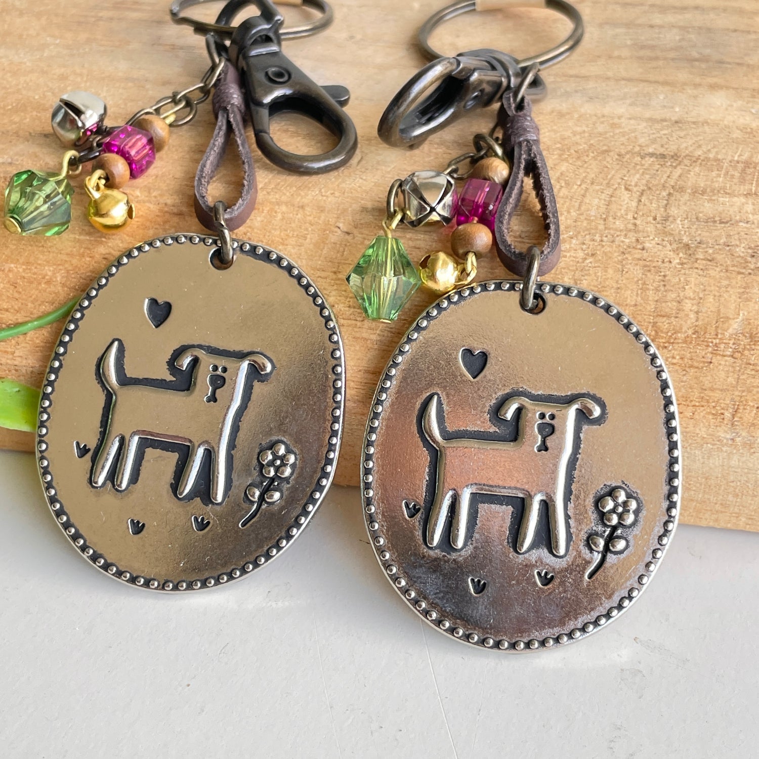Love Joy Dog Keychain MAS000168