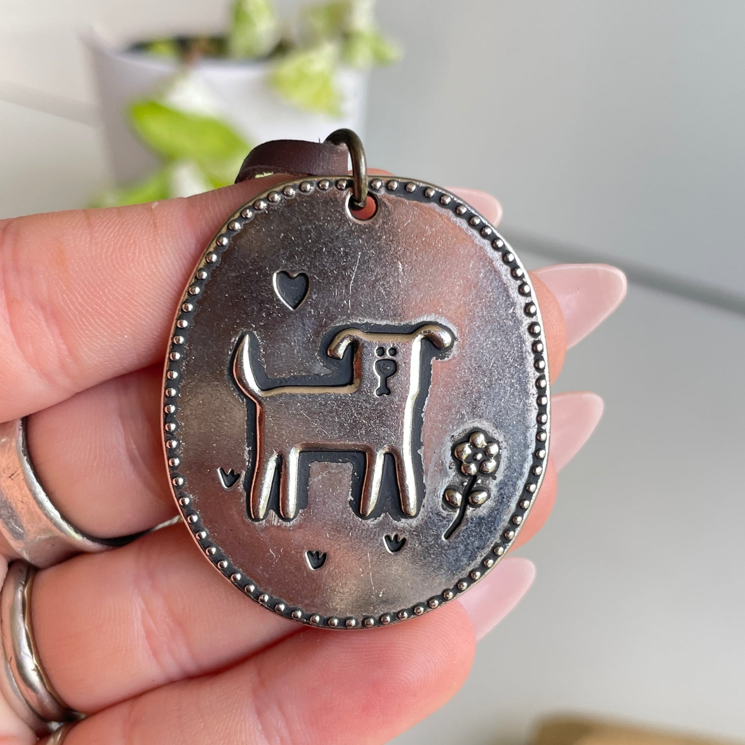 Love Joy Dog Keychain MAS000168