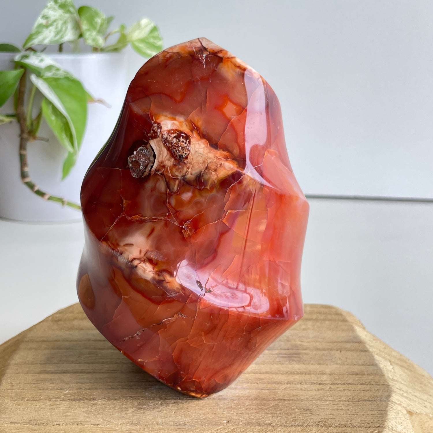 Carnelian Flame 13.2cm