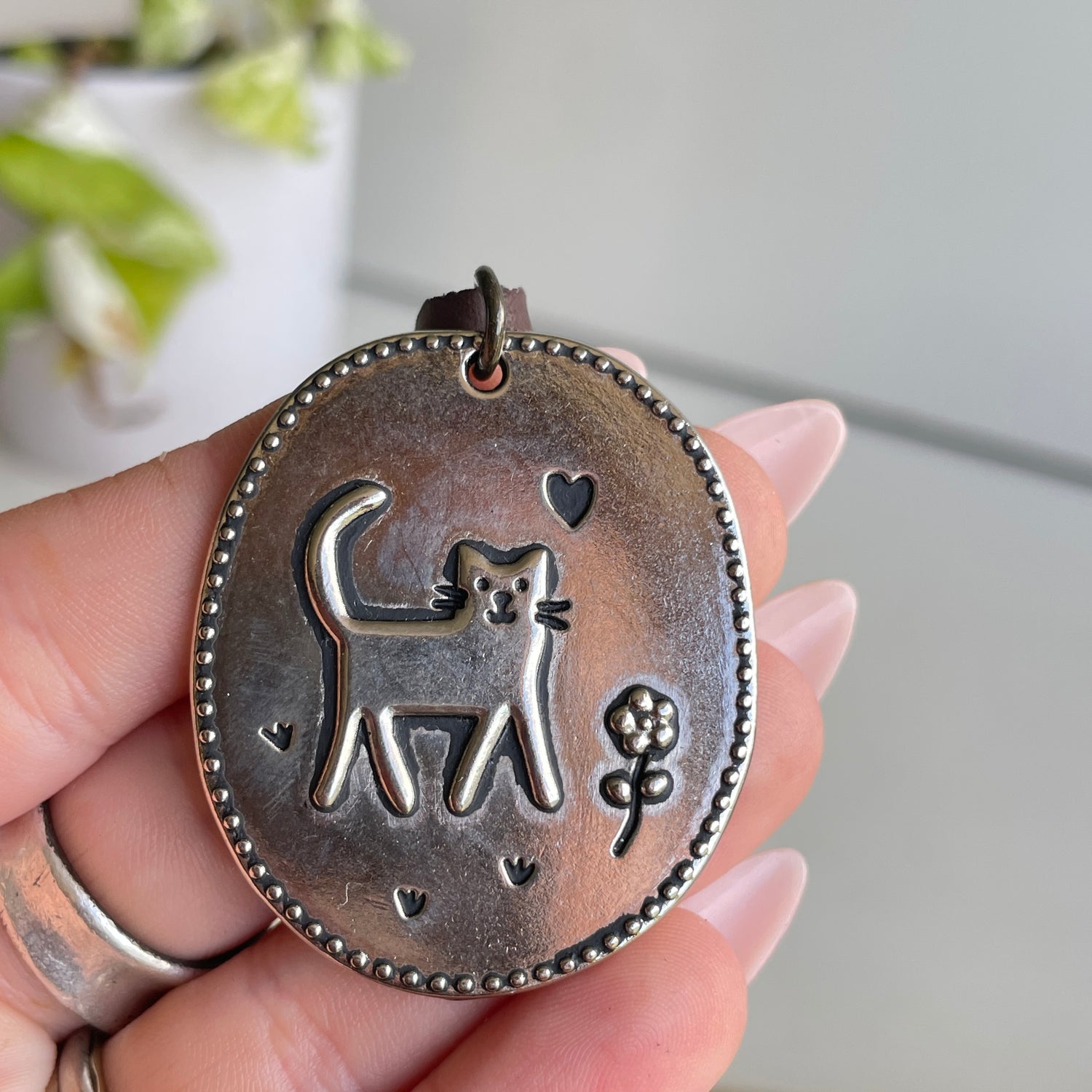 Love Joy Cat Keychain MAS000167
