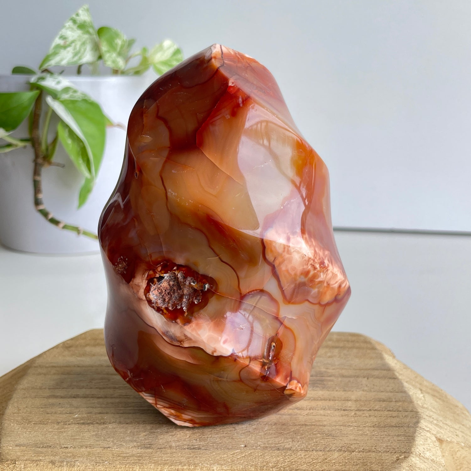 Carnelian Flame 13.2cm