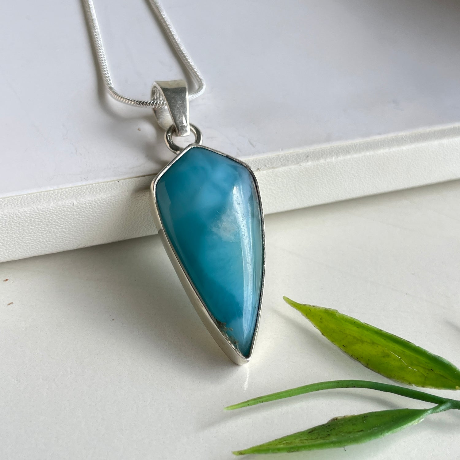 Larimar Pendant