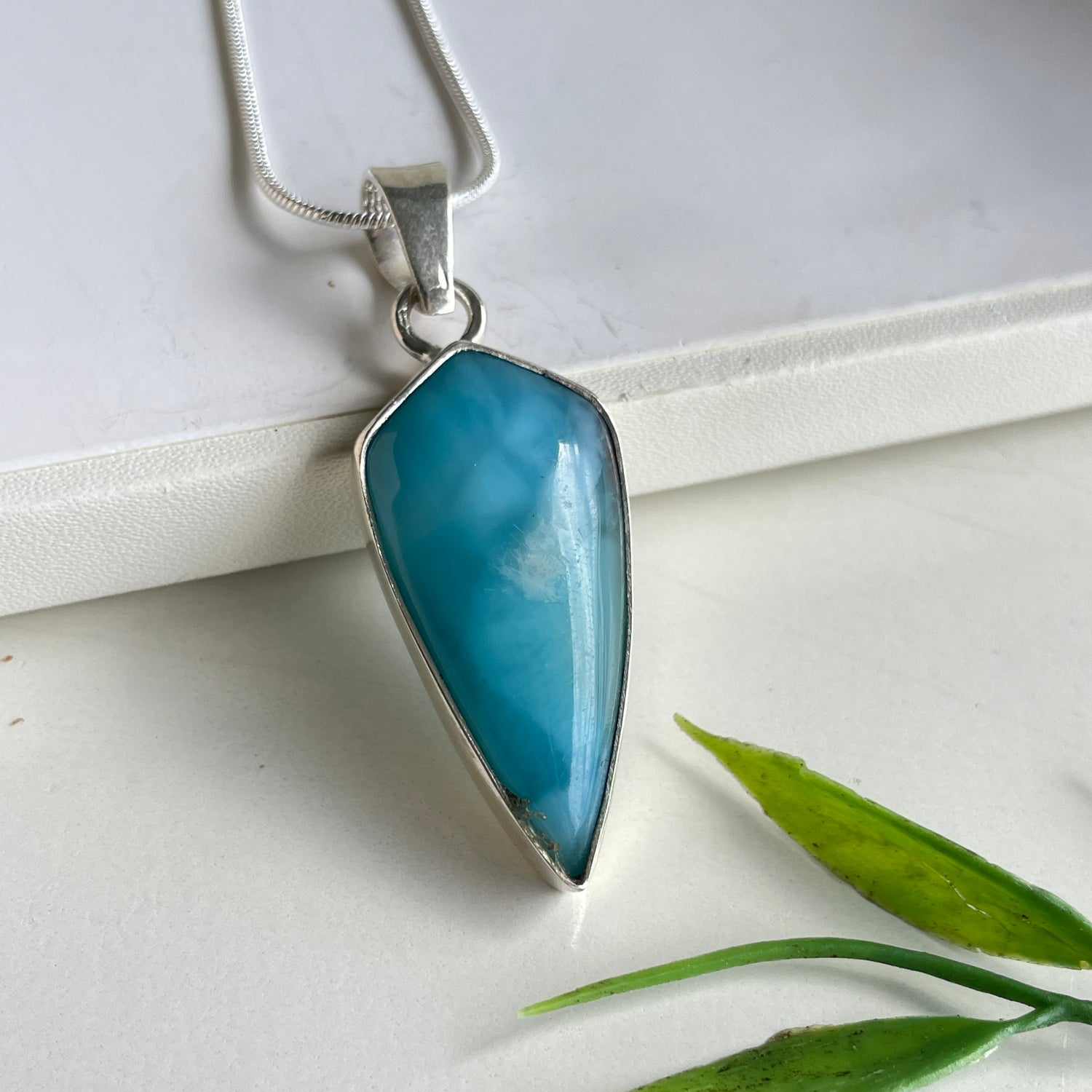 Larimar Pendant