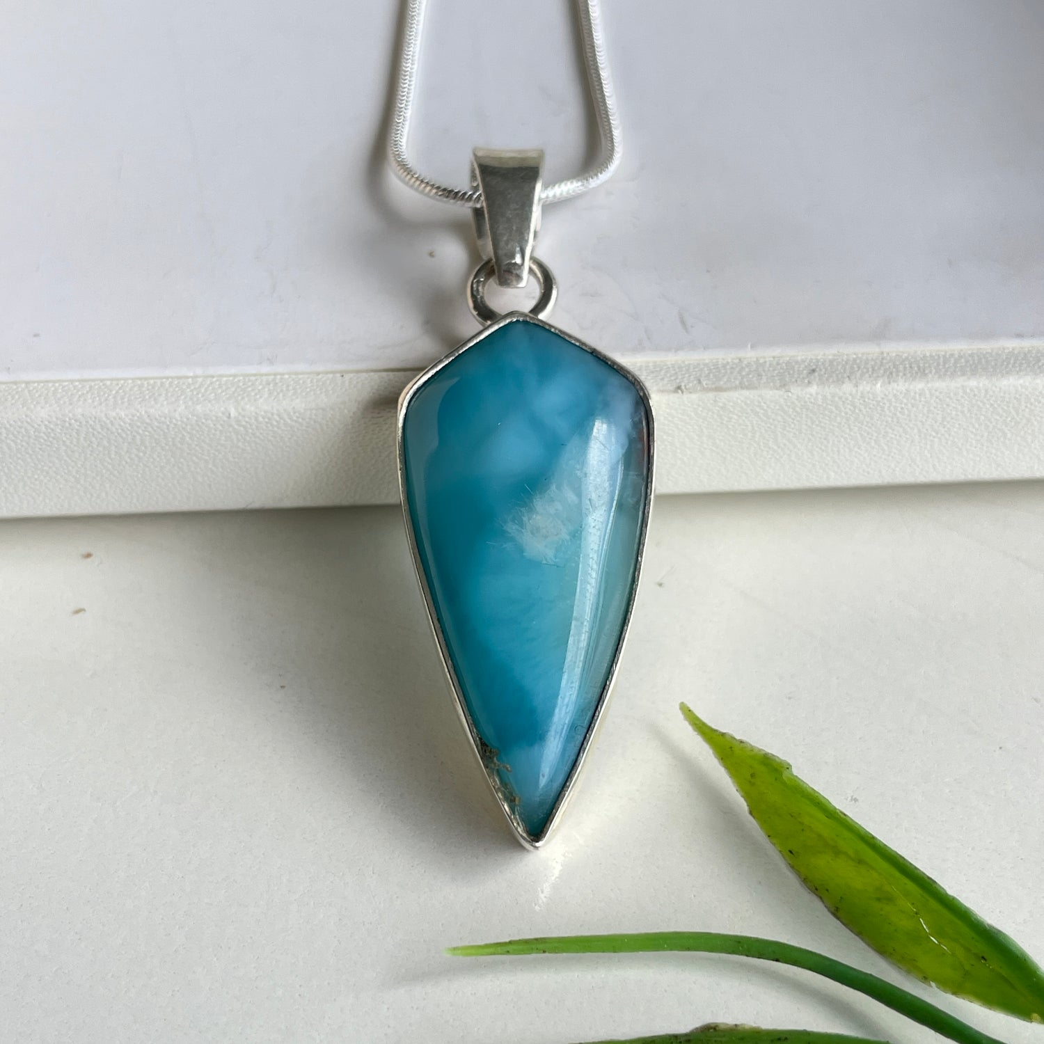 Larimar Pendant