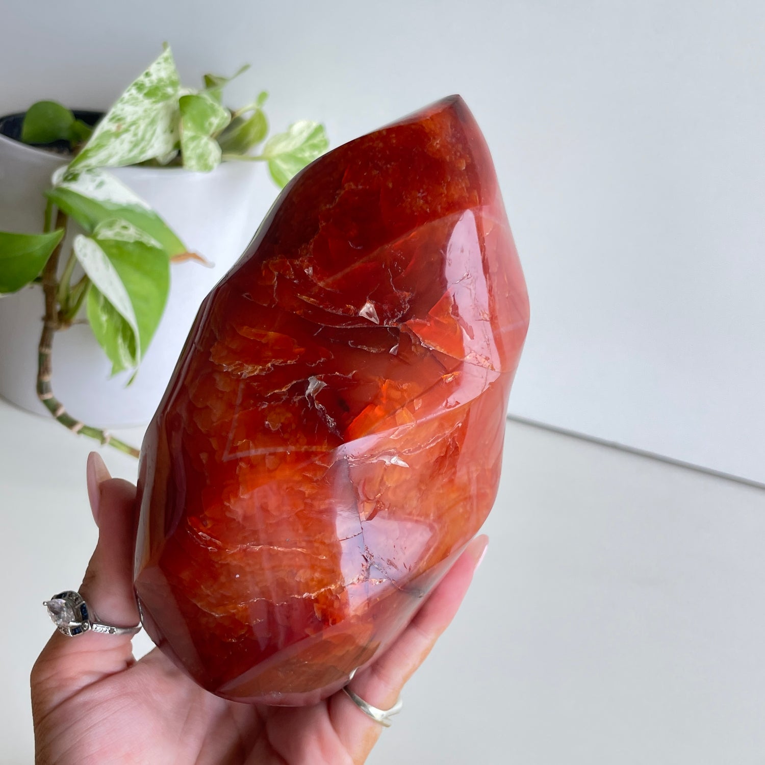 Carnelian Flame 15.2cm