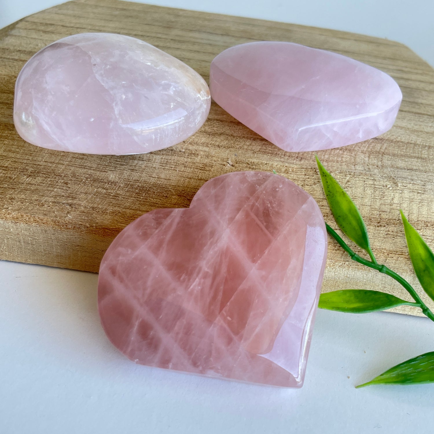 Rose Quartz Heart Assorted