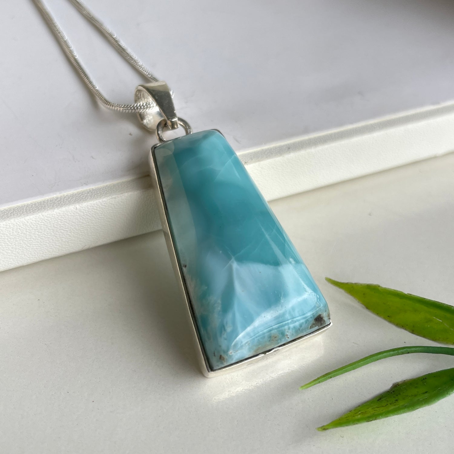 Larimar Pendant