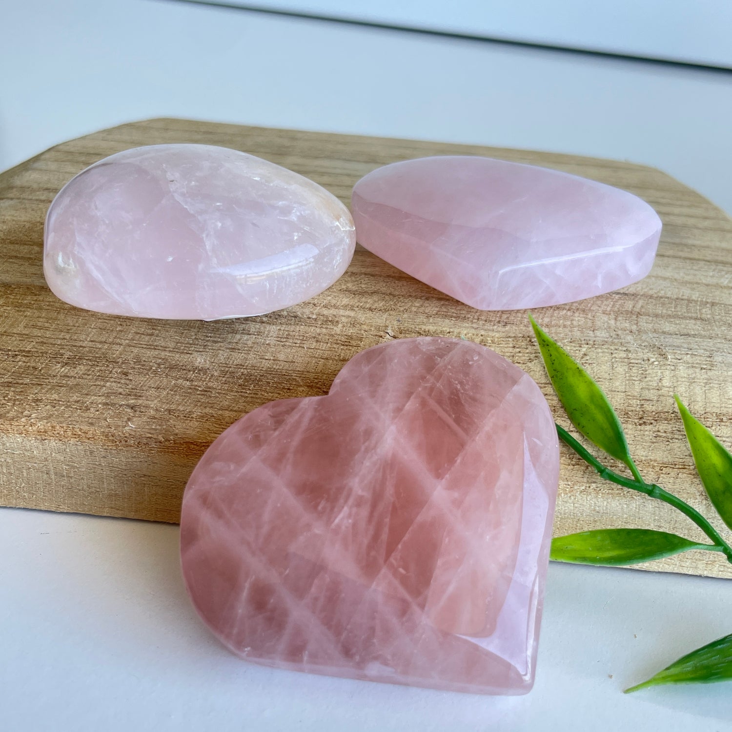 Rose Quartz Heart Assorted