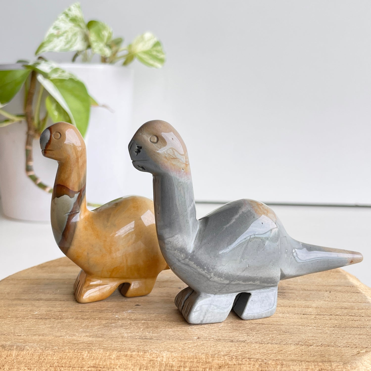 Polychrome Jasper Dinosaur