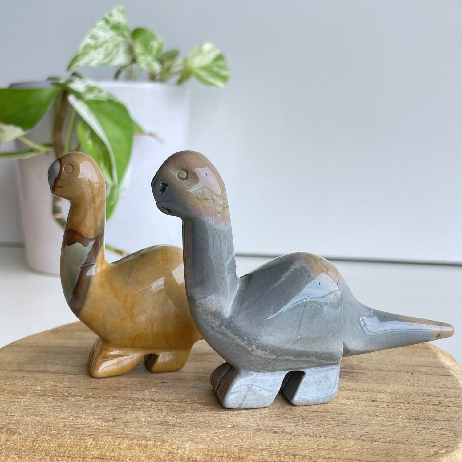 Polychrome Jasper Dinosaur