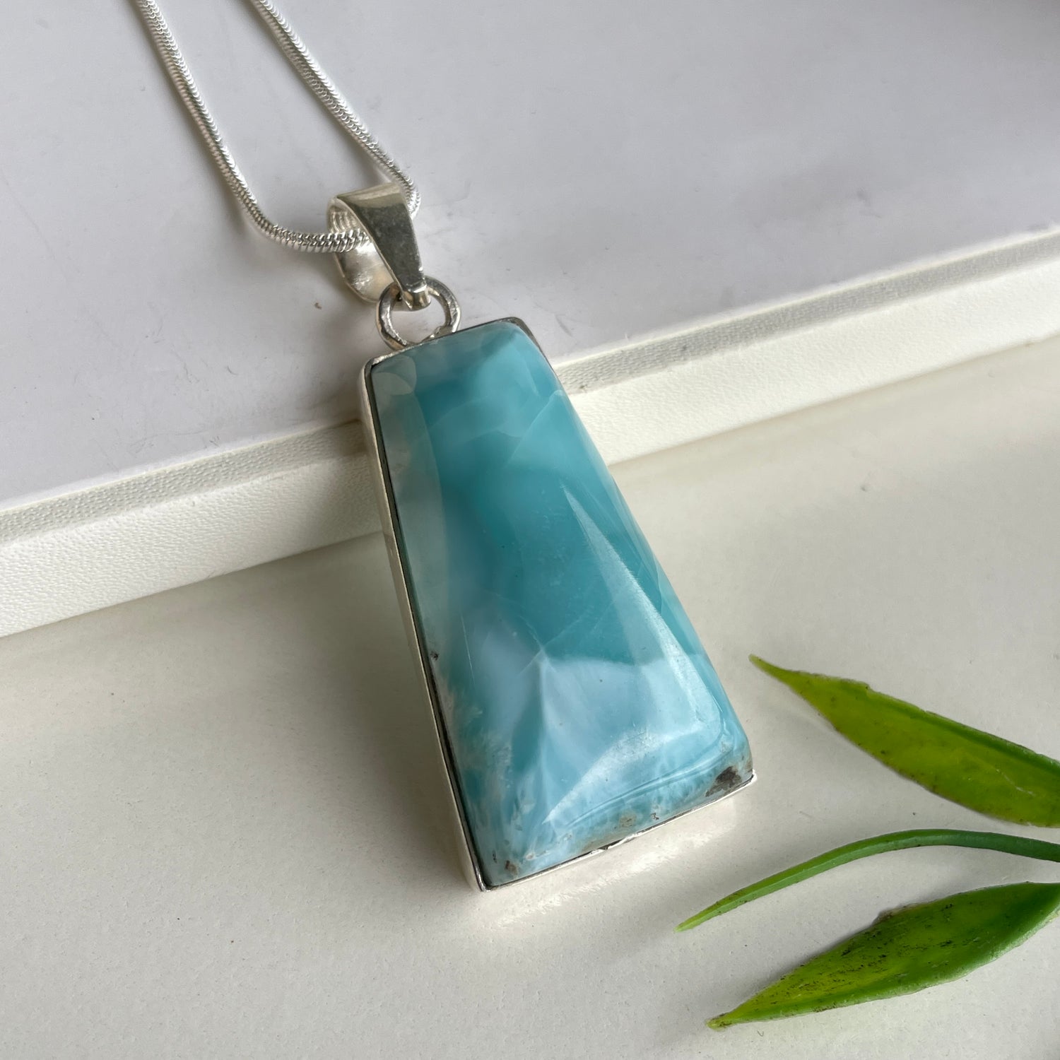 Larimar Pendant