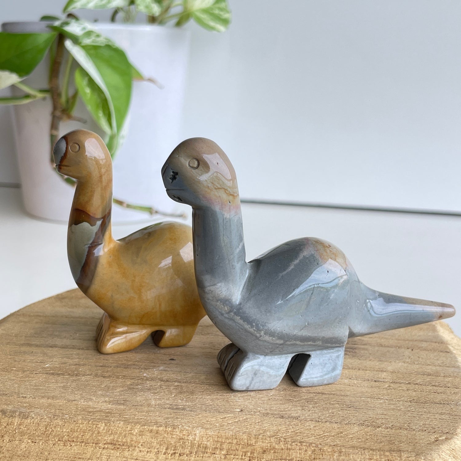 Polychrome Jasper Dinosaur