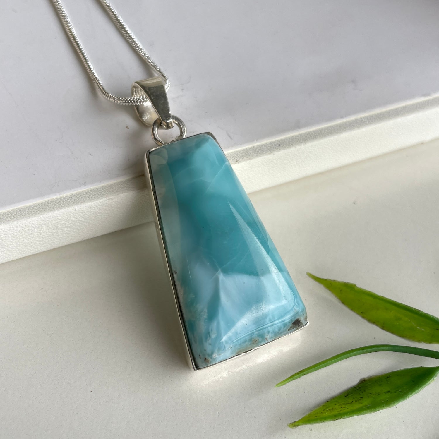 Larimar Pendant