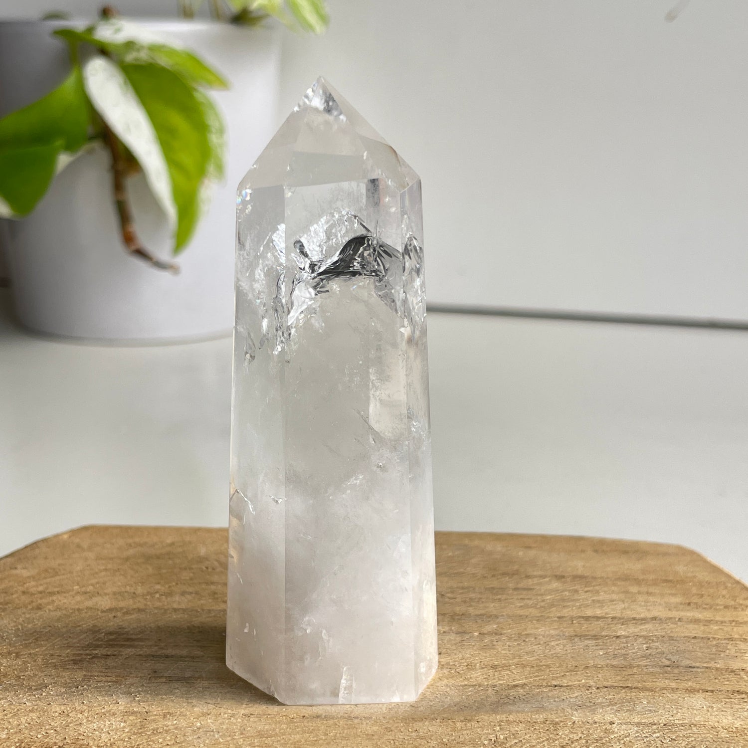 Clear Quartz Generator - AA Grade 9.4cm