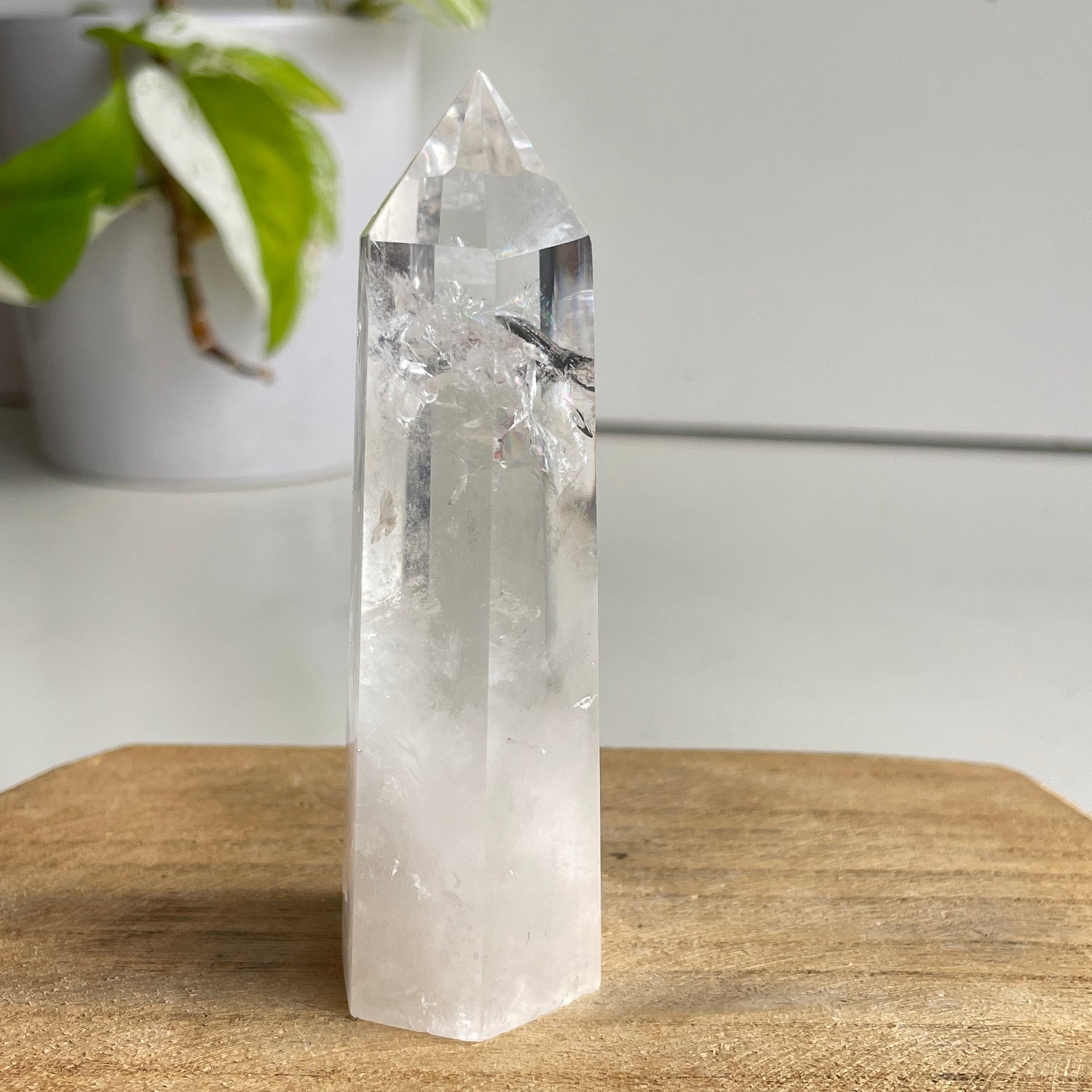Clear Quartz Generator - AA Grade 9.4cm