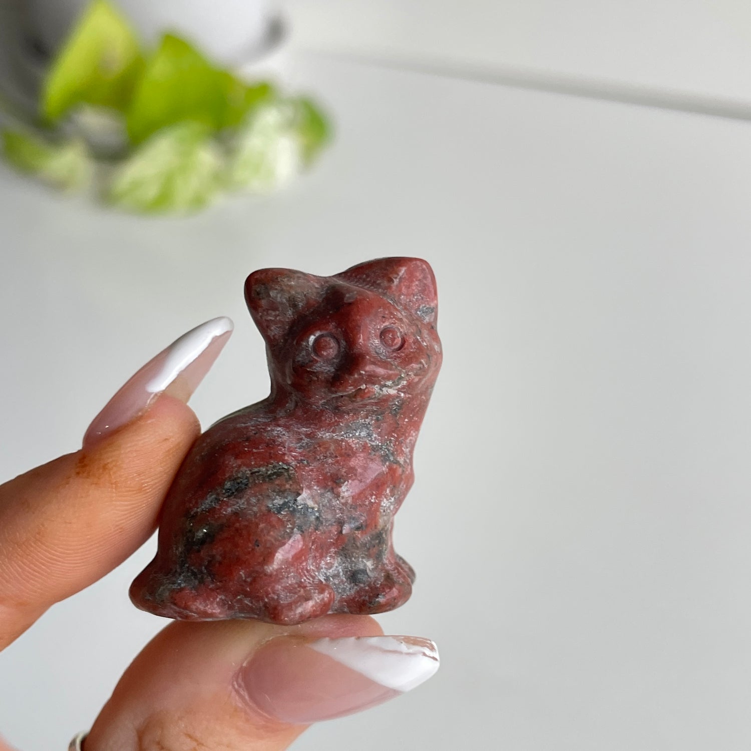 Crystal Sitting Cat