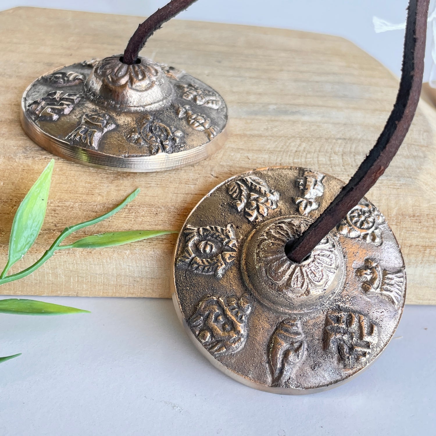 Tingsha Auspicious Symbols DA63