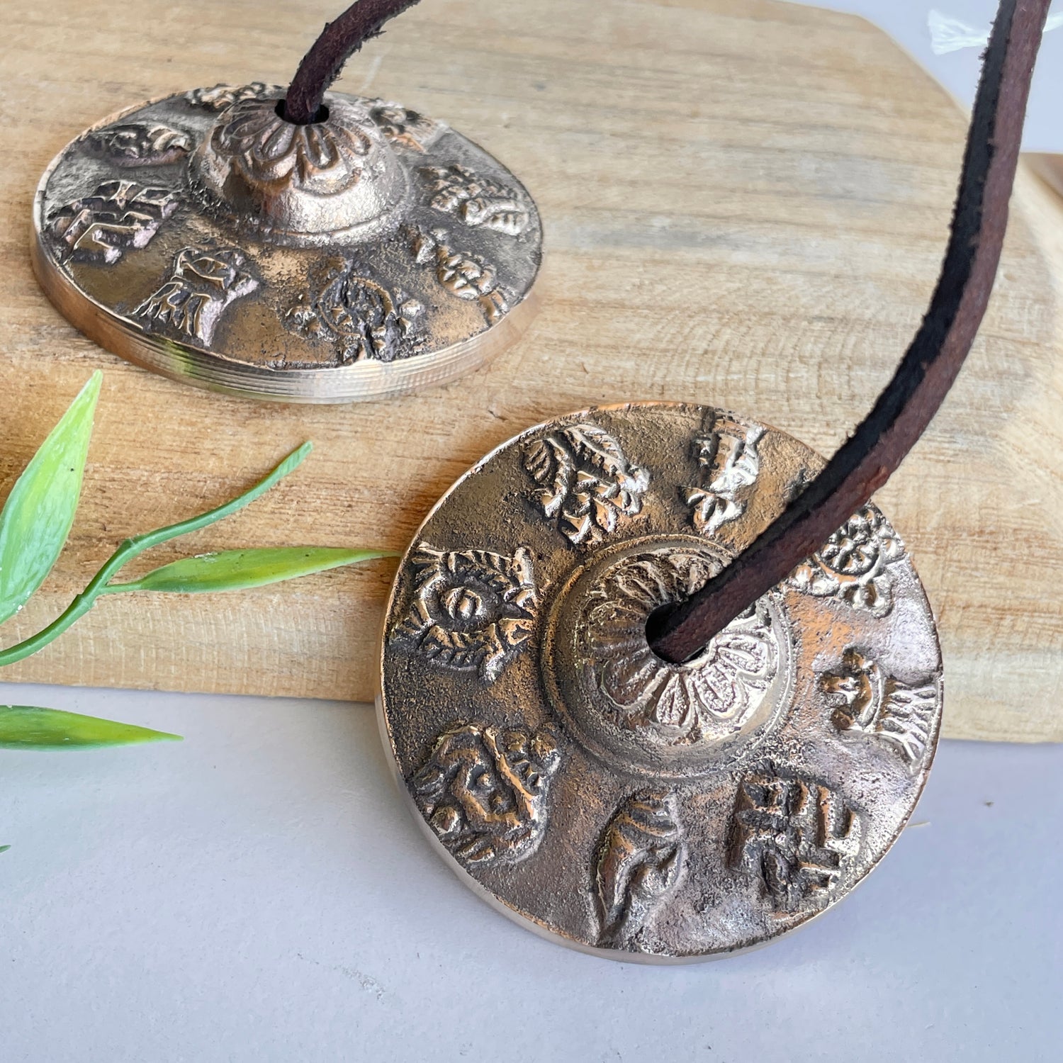 Tingsha Auspicious Symbols DA63