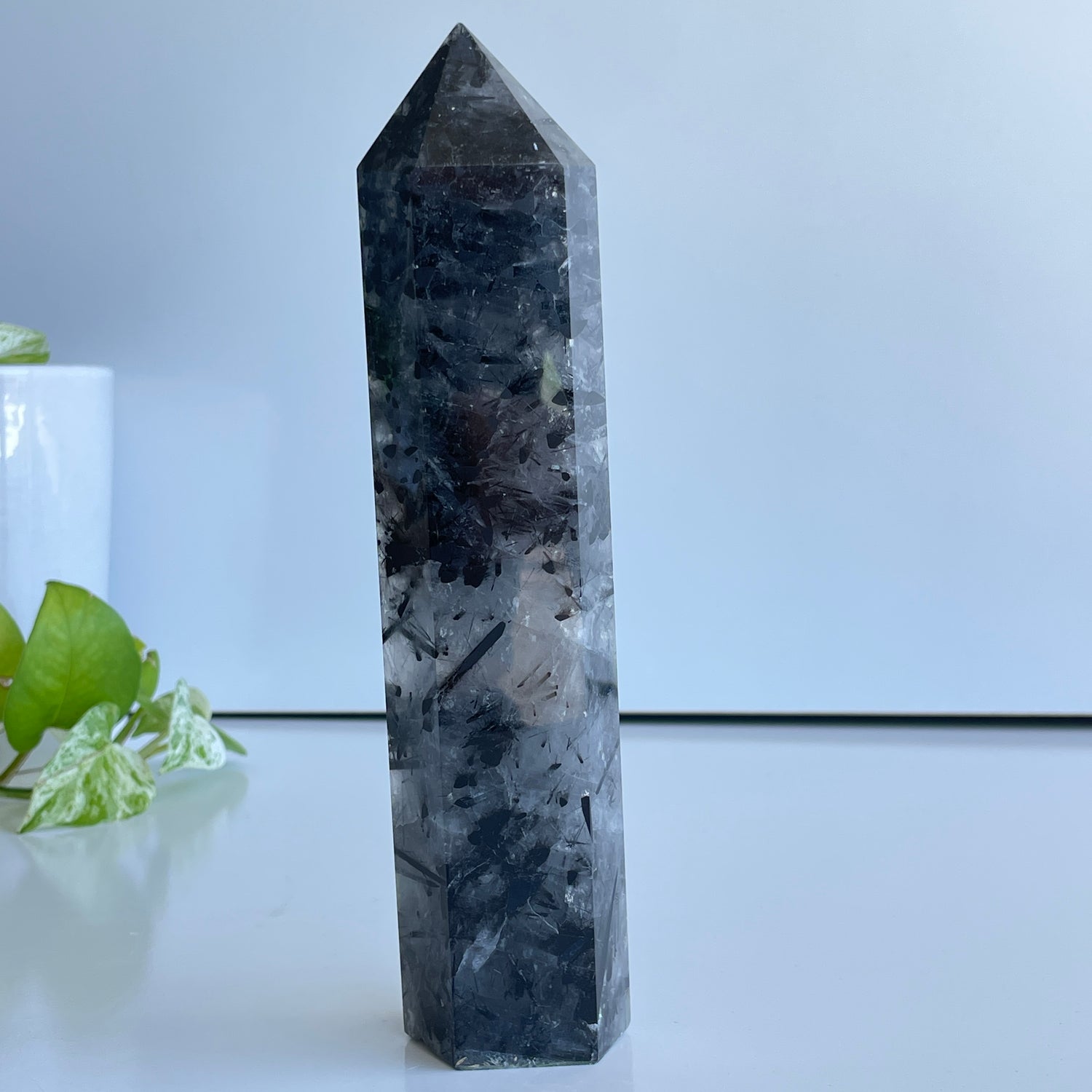 Tourmalinated Quartz Generator 21.3cm