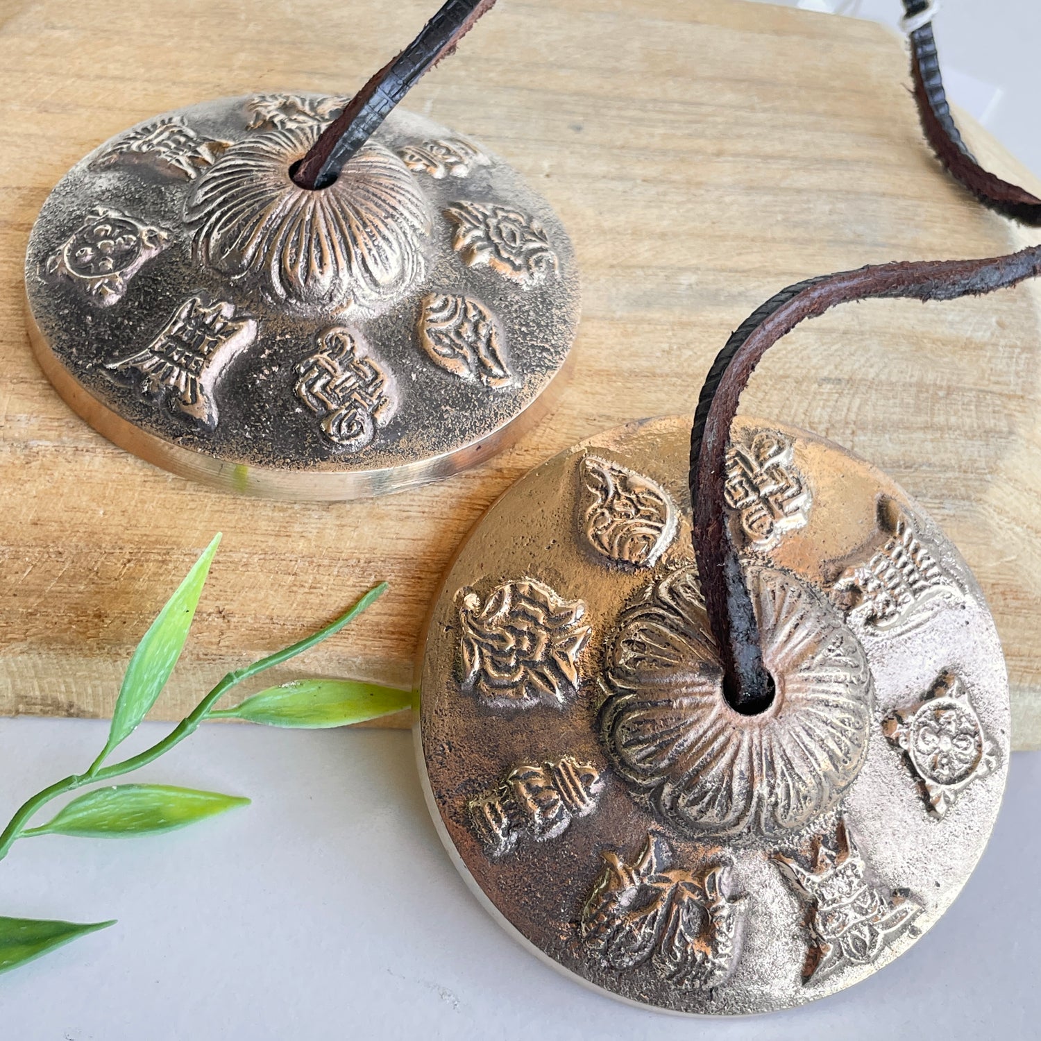 Tingsha Auspicious Symbols DA64