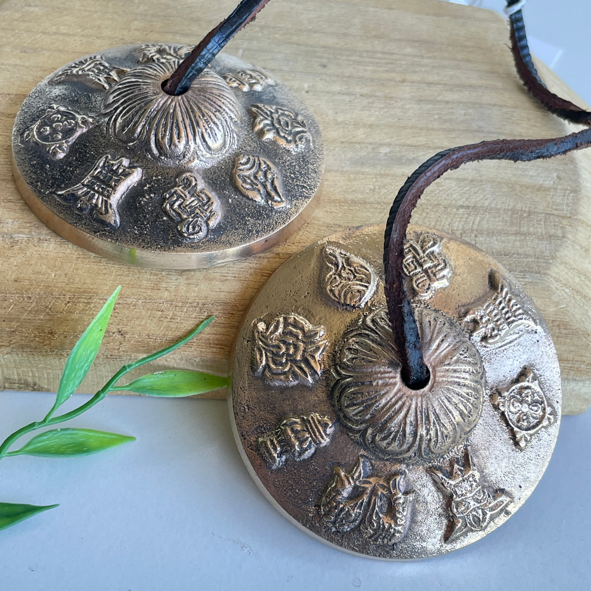 Tingsha Auspicious Symbols DA64