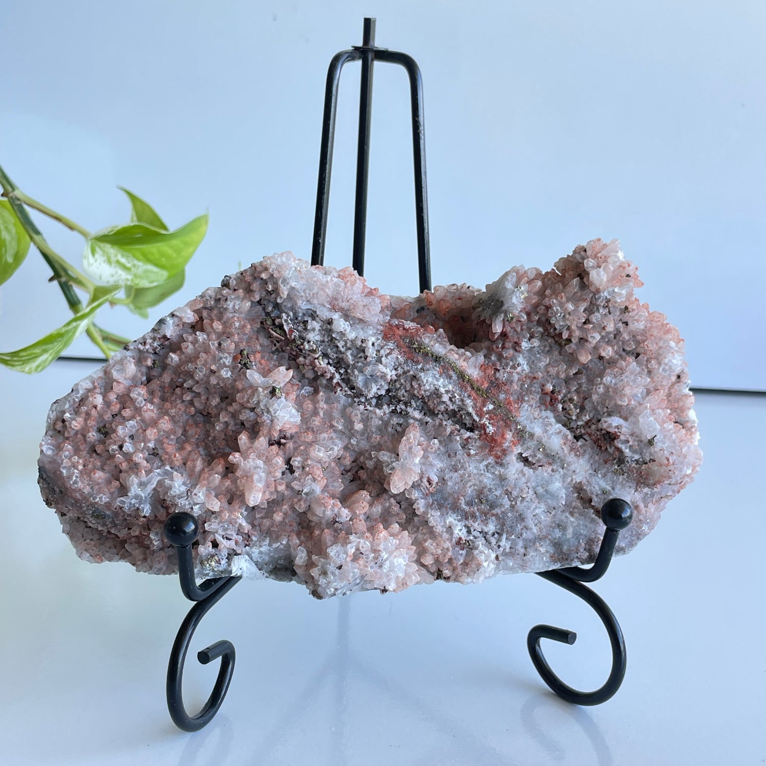 Pyrite & Quartz Cluster 680g